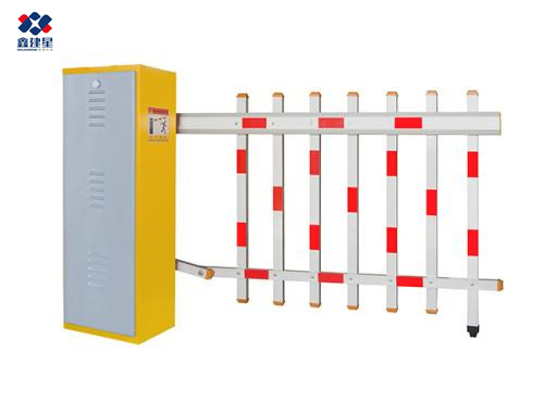不帶帽款單層柵欄道閘